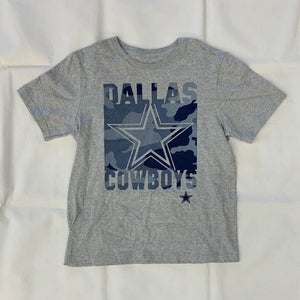 Dallas NFL Kids' Cowboys Authentic Short SLeeve Graphic Tee M Gray 200230067