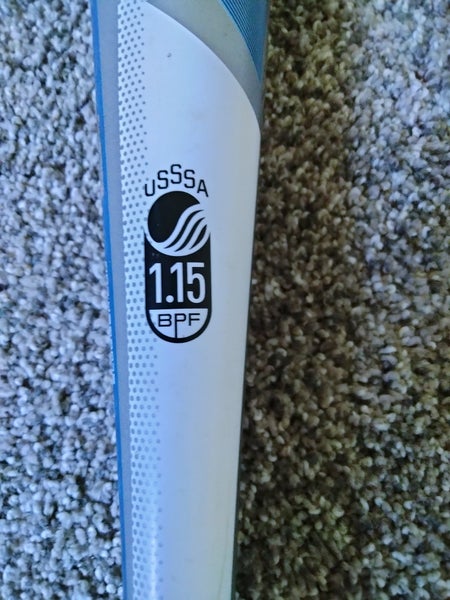 Used USSSA Certified 2018 Louisville Slugger Composite Catalyst Bat (-12) 18 oz 28"