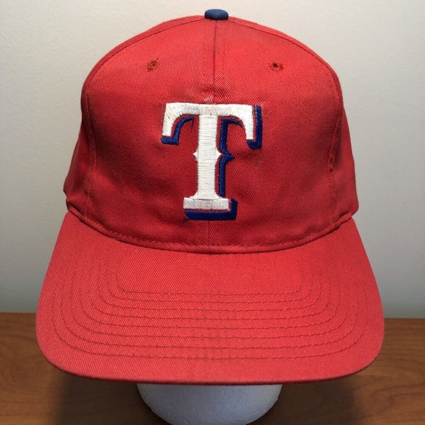 Texas Rangers Hat Snapback Cap MLB Baseball Adult Vintage 90s Retro T Twill