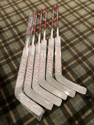 2 Pack Bauer 2S Pro Goalie Sticks 26” Regular