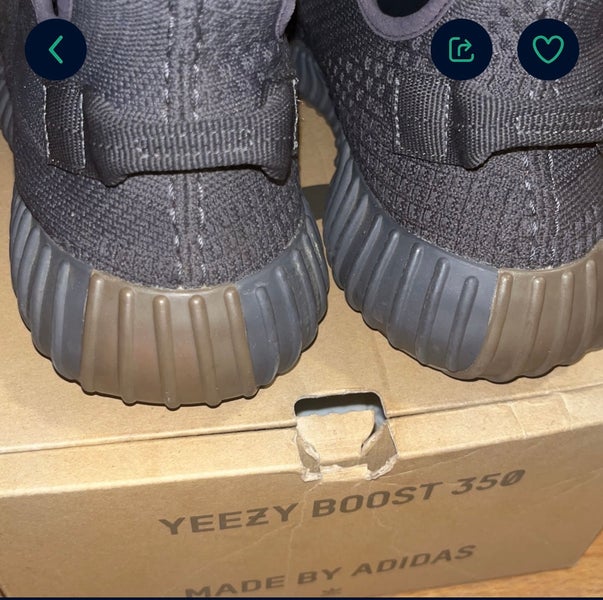Brown Adult Size 11.5 (Women's 12.5) Adidas Yeezy Boost 350 V2