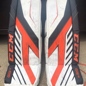 Used 31 + 1 axis 1.9 goalie leg pads