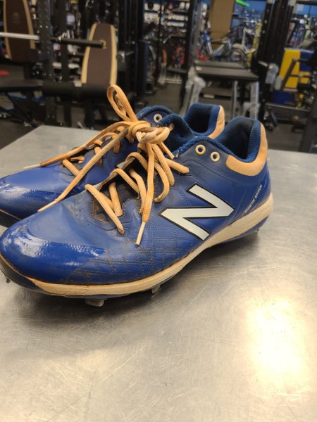 Used] New Balance Youth Baseball Compv1 Lindor Model Cleats Size