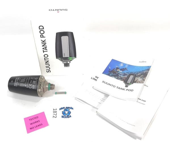 Suunto Tank POD Wireless Scuba Transmitter - SS020306000 Eon Steel, Core, D5