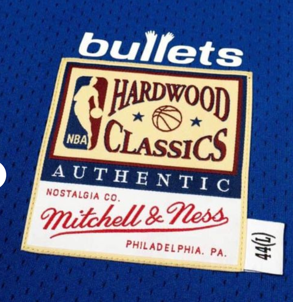 Washington Bullets Hardwood Classics Jerseys, Bullets Throwback Jerseys,  Apparel