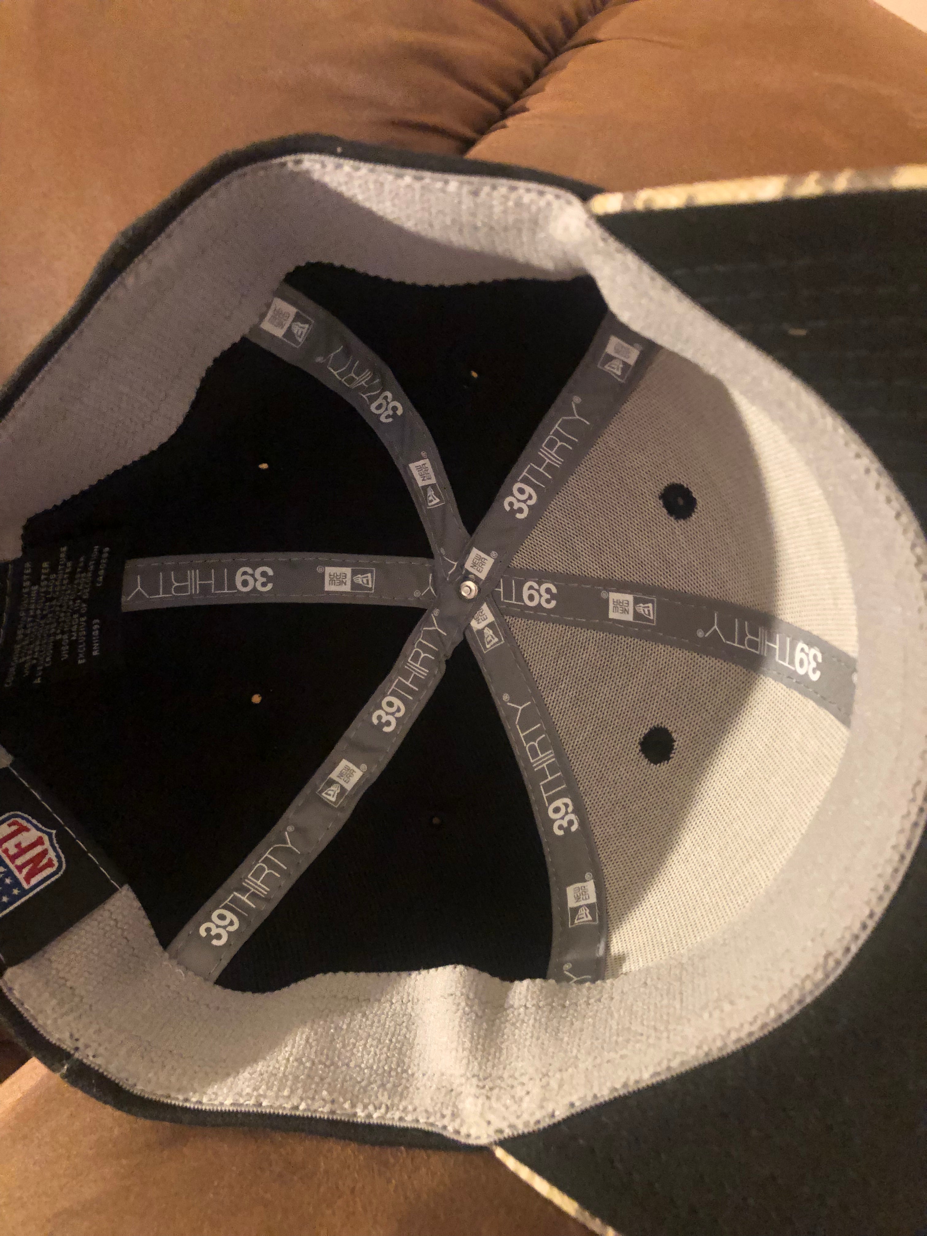 DALLAS COWBOYS FLEX 1-FIT CAP HAT W/ STAR & MESHLIKE LOOK (ADULT  SMALL-MEDIUM) *