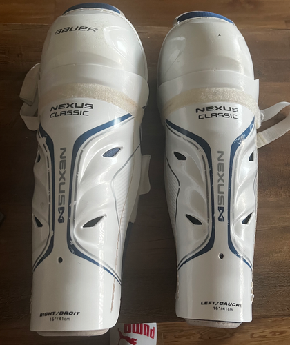 Used Bauer Nexus Classic Shin Pads