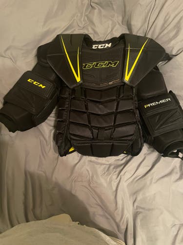 Used XL CCM Premier Pro Goalie Chest Protector