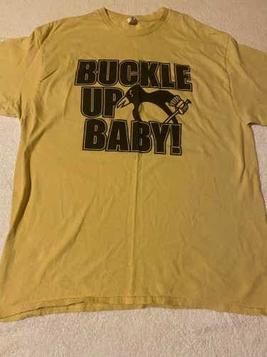 Pittsburgh Penguins NHL Buckle Up Baby Short Sleeve Shirt, Tag Size XL