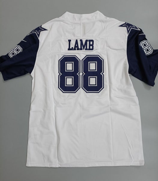 Nike Men's Dallas Cowboys CeeDee Lamb #88 Navy Game Jersey