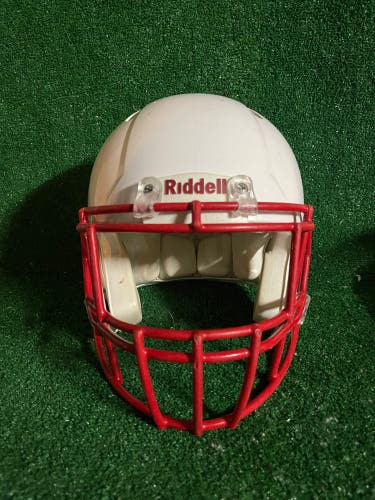 Adult Large - Riddell Speed Football Helmet - White