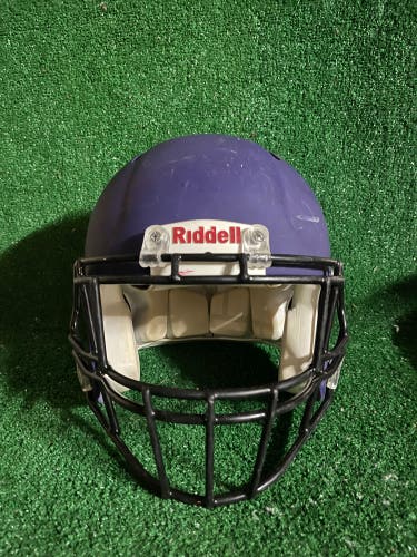 Adult Large - Riddell Speed Football Helmet - Purple