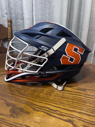 2019 Syracuse Mens Lacrosse Cascade S Helmet