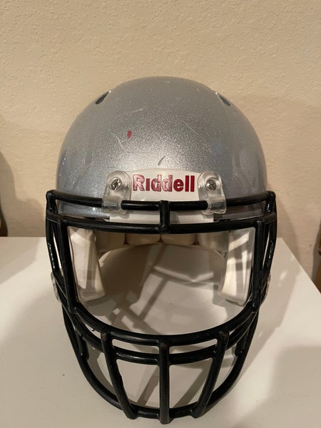 Adult Large - Riddell Speed Football Helmet - Silver