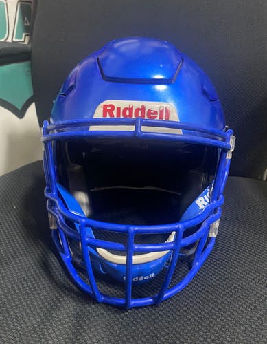 Adult Medium -  Riddell Speedflex Football Helmet - Blue