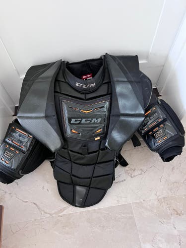 Used XL CCM Premier Pro Goalie Chest Protector