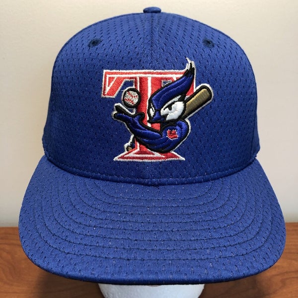 Toronto Blue Jays Hat Baseball Cap Fitted 7 1/8 New Era Mesh BP Vintage MLB  USA