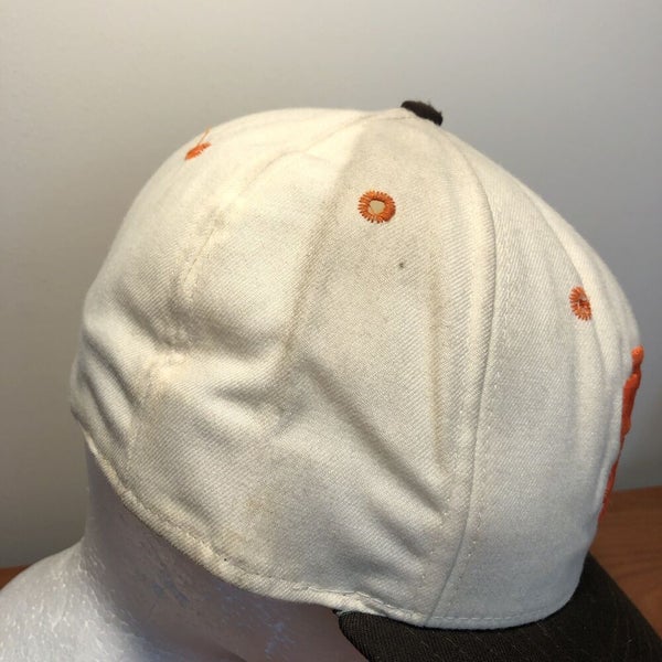 St Louis Browns Hat Baseball Cap Fitted 7 1/8 Vintage 90s MLB USA Roman  Leather