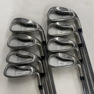 Used Taylormade Rac Os 2005 4-aw 4i-gw Aw Regular Flex Steel Shaft Iron Sets