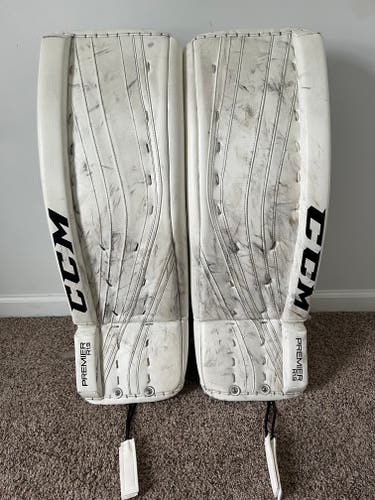 Used 33" CCM Premier R1.9 Goalie Leg Pads