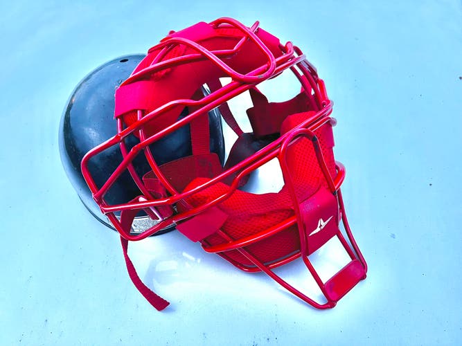 All Star FM25 Catcher's Mask And Skull Cap