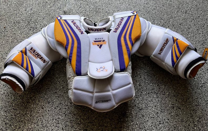 Used Large Vaughn Pro Stock Ventus SLR Goalie Chest Protector