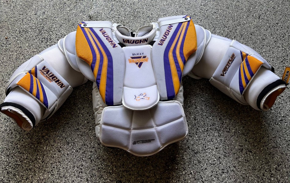 Used Large Vaughn Pro Stock Ventus SLR Goalie Chest Protector