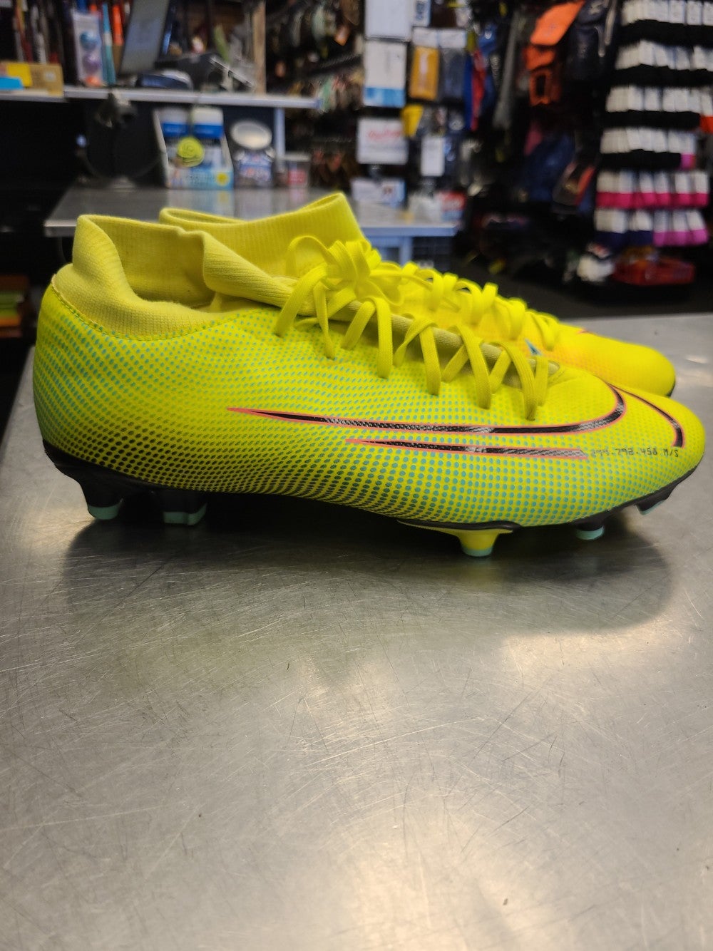 Nike Mercurial Vapor 13 Elite MDS FG LEMON VENOM CR7 Mens Size 7.5