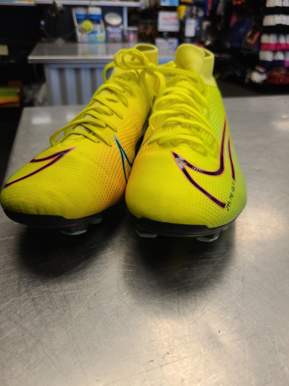 Nike Mercurial Vapor 13 Elite MDS FG LEMON VENOM CR7 Mens Size 7.5