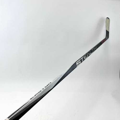 Dion Phaneuf Used Hockey Stick | Left Handed Easton CX 110 Flex Heel Curve Square