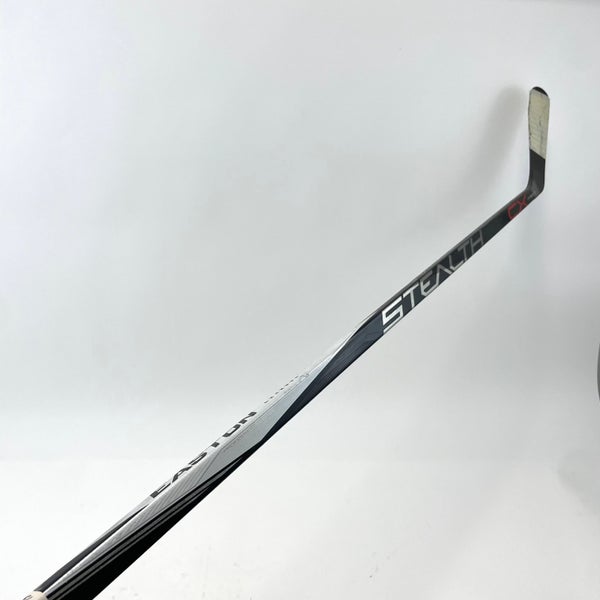Dion Phaneuf Used Hockey Stick | Left Handed Easton CX 110 Flex Heel Curve Square
