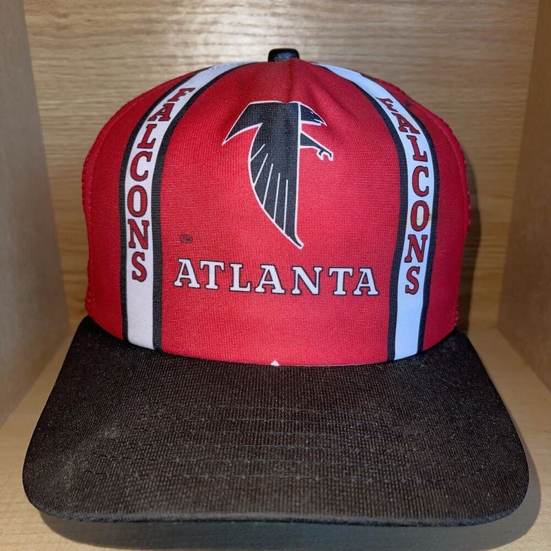 1980's ATLANTA FALCONS Vintage Original NFL Football Red 