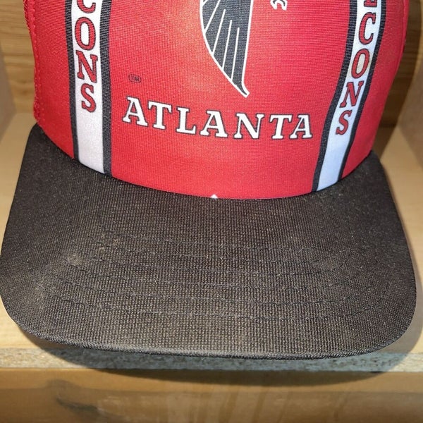 Vintage Atlanta Braves Hat Starter White w/blue striped Baseball Cap  Snapback