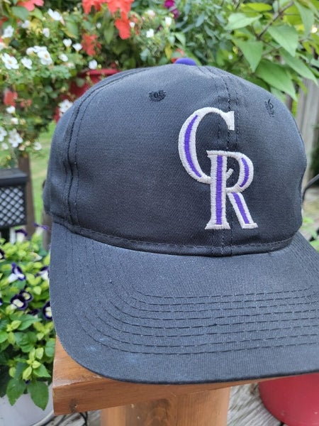 Vintage 1990's Colorado Rockies Twill Snapback Hat