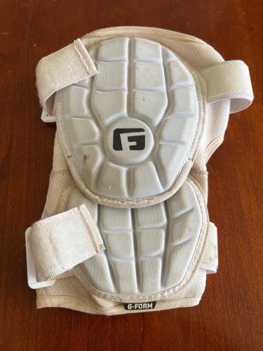 L/XL All White G-Form Elite 2 Elbow Guard For Baseball & Softball