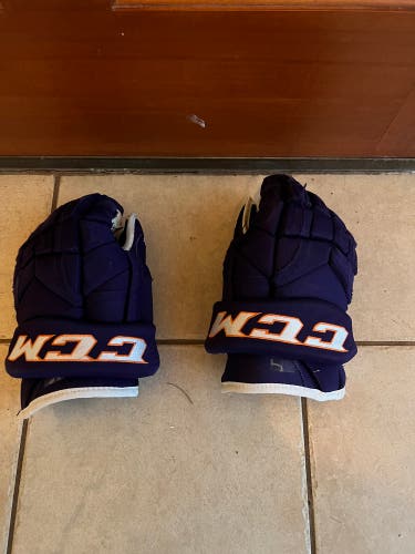 CCM 14" HG12 Gloves Orlando Solar Bears Used