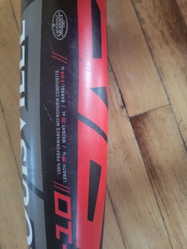 Used USSSA Certified Louisville Slugger Composite Prime 918 Bat (-10) 20 oz 30"
