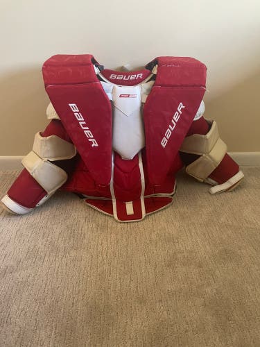 Used XL Bauer Pro Stock Pro Series Goalie Chest Protector
