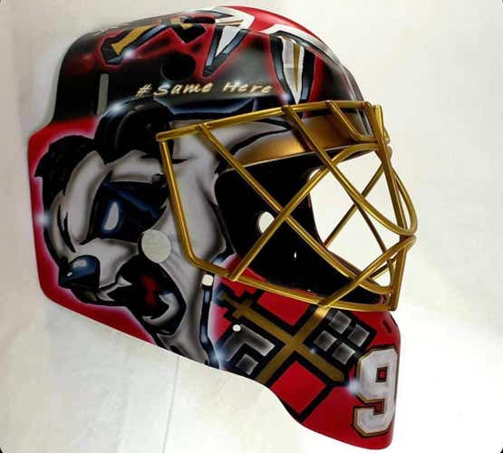 Senior Used CCM Pro Goalie Mask Pro Stock
