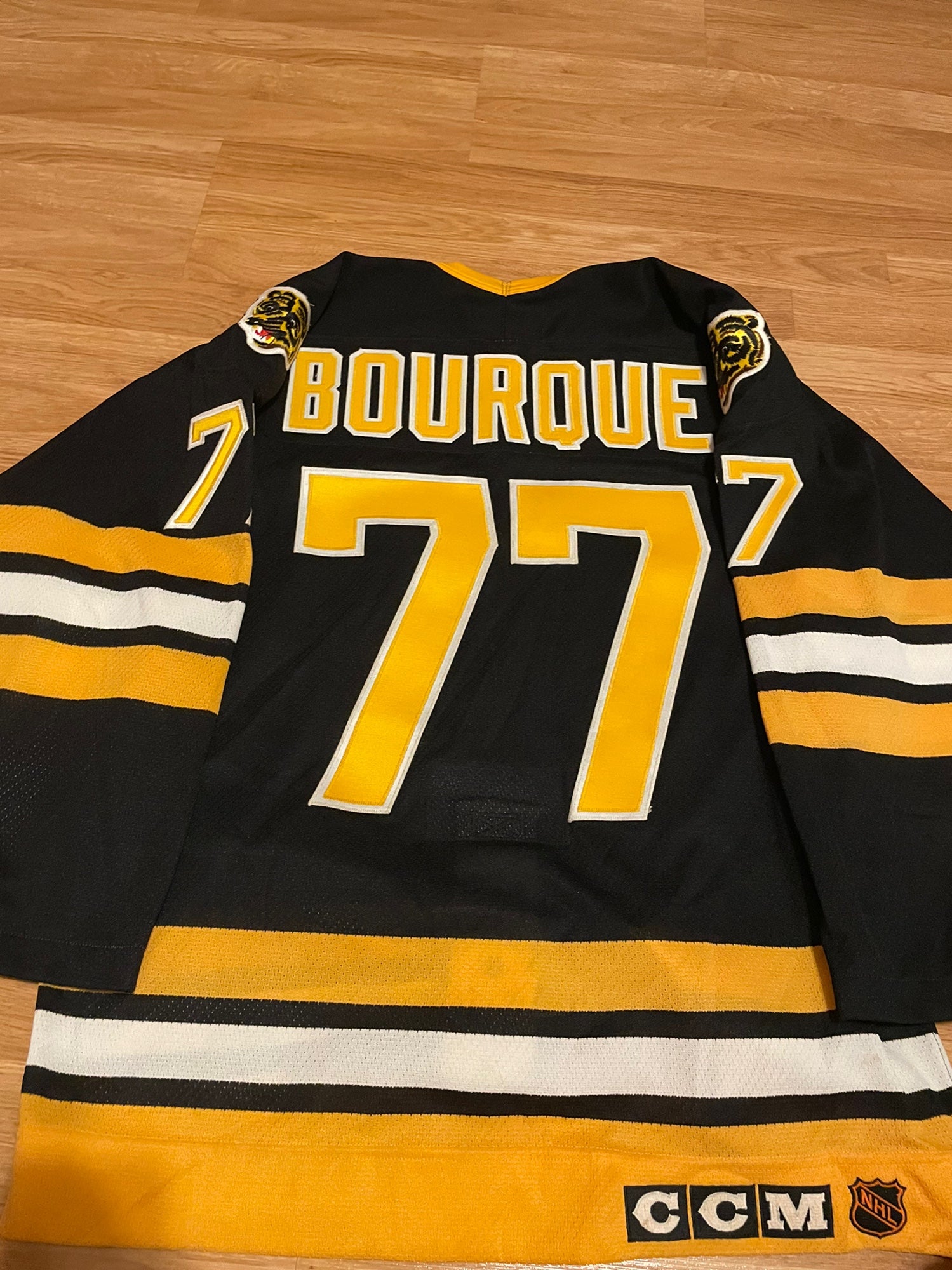 CCM Authentic Bourque Boston Bruins NHL Hockey Jersey Vintage