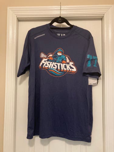 Blue New Large Warrior Shirt