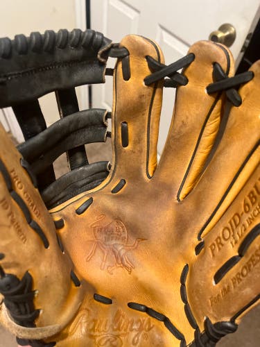 Used Right Hand Throw 12.5" Heart of the Hide Baseball Glove