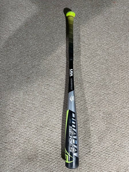 Used 2018 Louisville Slugger Alloy Omaha Bat (-10) 20 oz 30"