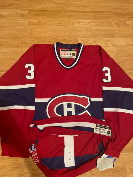 Patrick Roy Montreal Canadiens Signed Jersey CCM Authentic Vintage