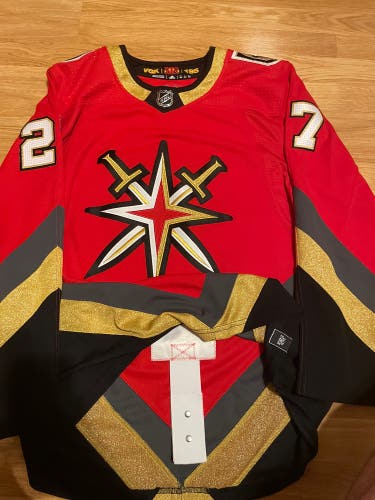 Adidas Authentic Theodore Vegas Golden Knights Reverse Retro Hockey Jersey 52