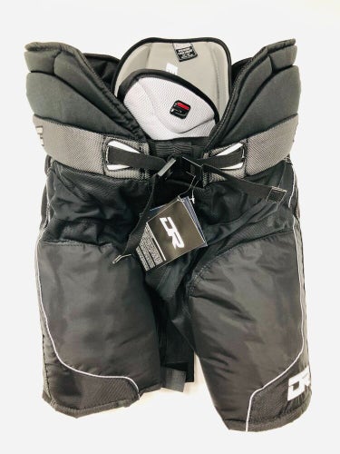 New DR HP80 ice hockey pants large senior SR adult mens black pads