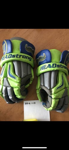 Headstrong lacrosse gloves large mens