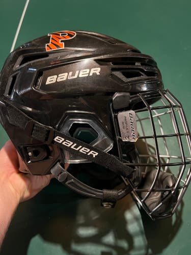 Used Medium Bauer Helmet Pro Stock