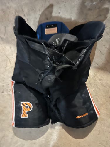 Senior Used Small Bauer Supreme Pro Hockey Pants Pro Stock