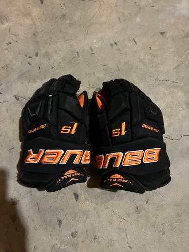 Used Bauer Supreme 1S Gloves 13" Pro Stock